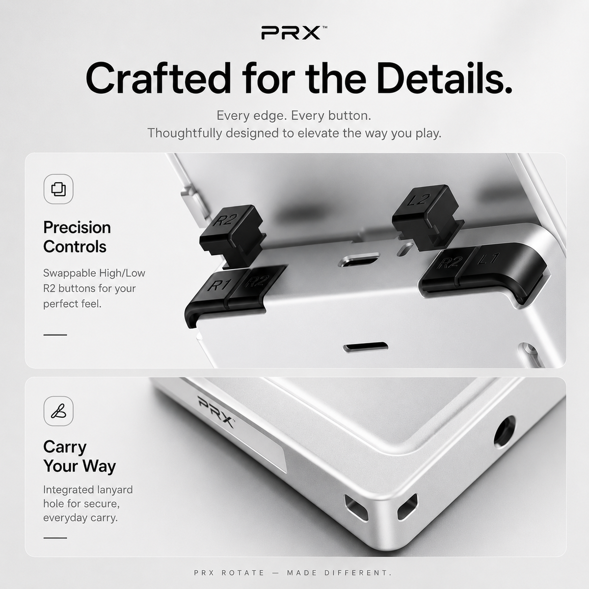 PRX Rotate - Pocket Entertainment Device