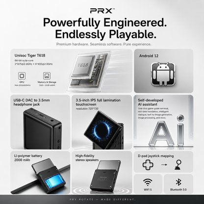 PRX Rotate - Pocket Entertainment Device