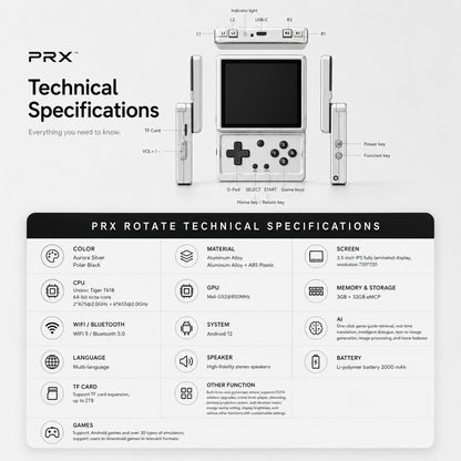PRX Rotate - Pocket Entertainment Device