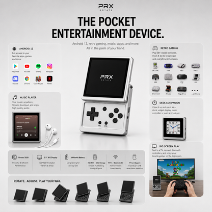 PRX Rotate - Pocket Entertainment Device